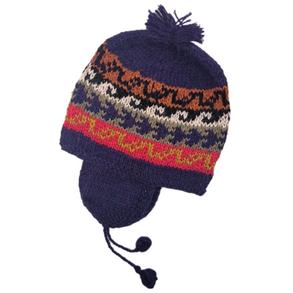 Andean Beanie Chu'llo S Size - Llama and Alpaca