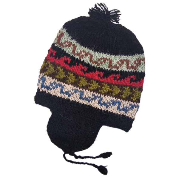 Andean Beanie Chu'llo S Size - Llama and Alpaca