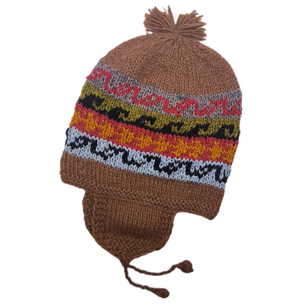 Andean Beanie Chu'llo - Llama and Alpaca