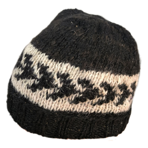 Parinacota Beanie in Natural Colors - Llama and Alpaca