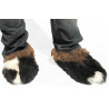 Plush Slippers for Adults - Alpaca Fur