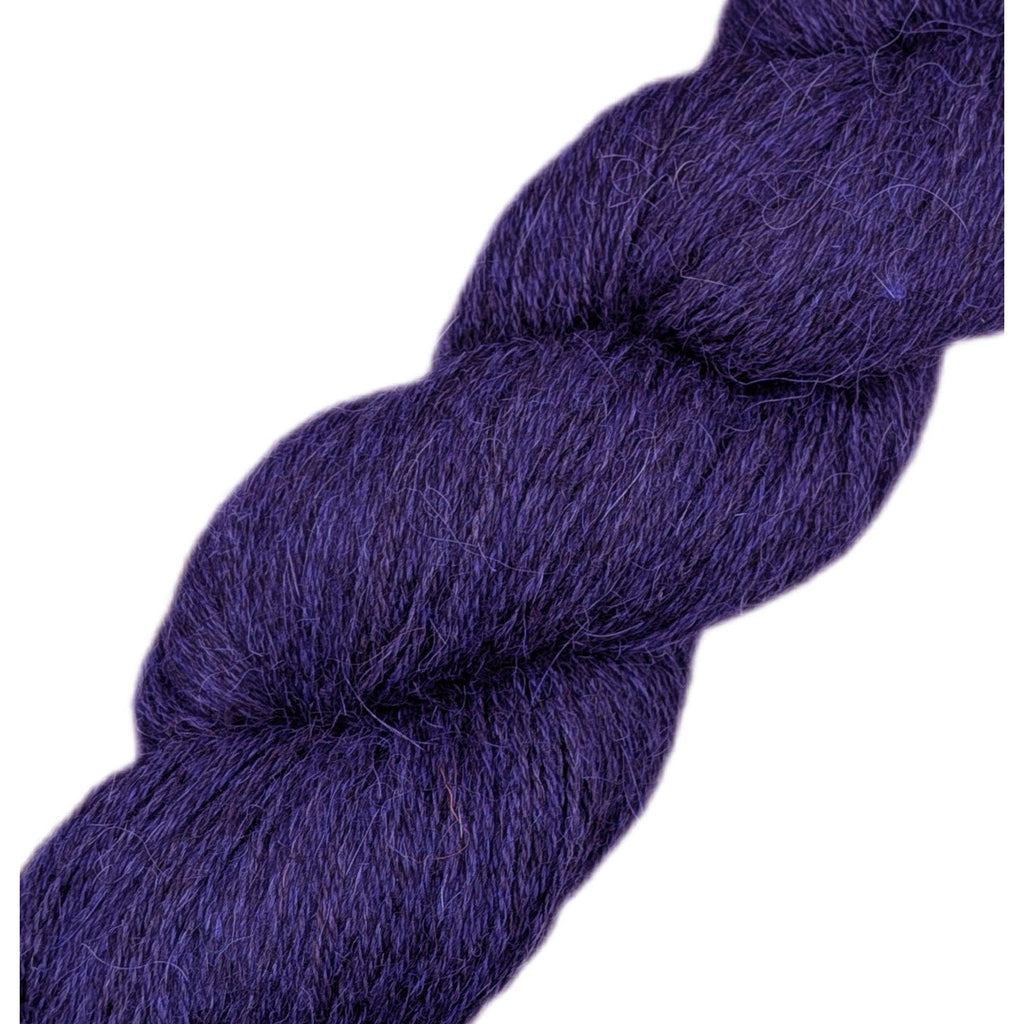 Morado jaspeado - Llama Alpaca FS - Fingering - 100g / 366m