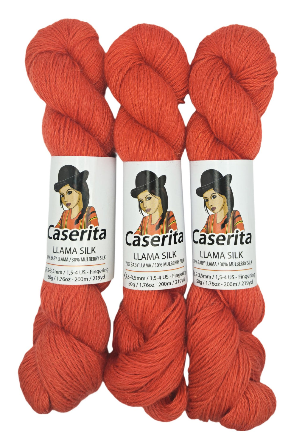 Coral - Baby llama y Seda - 50 gr./200 m.