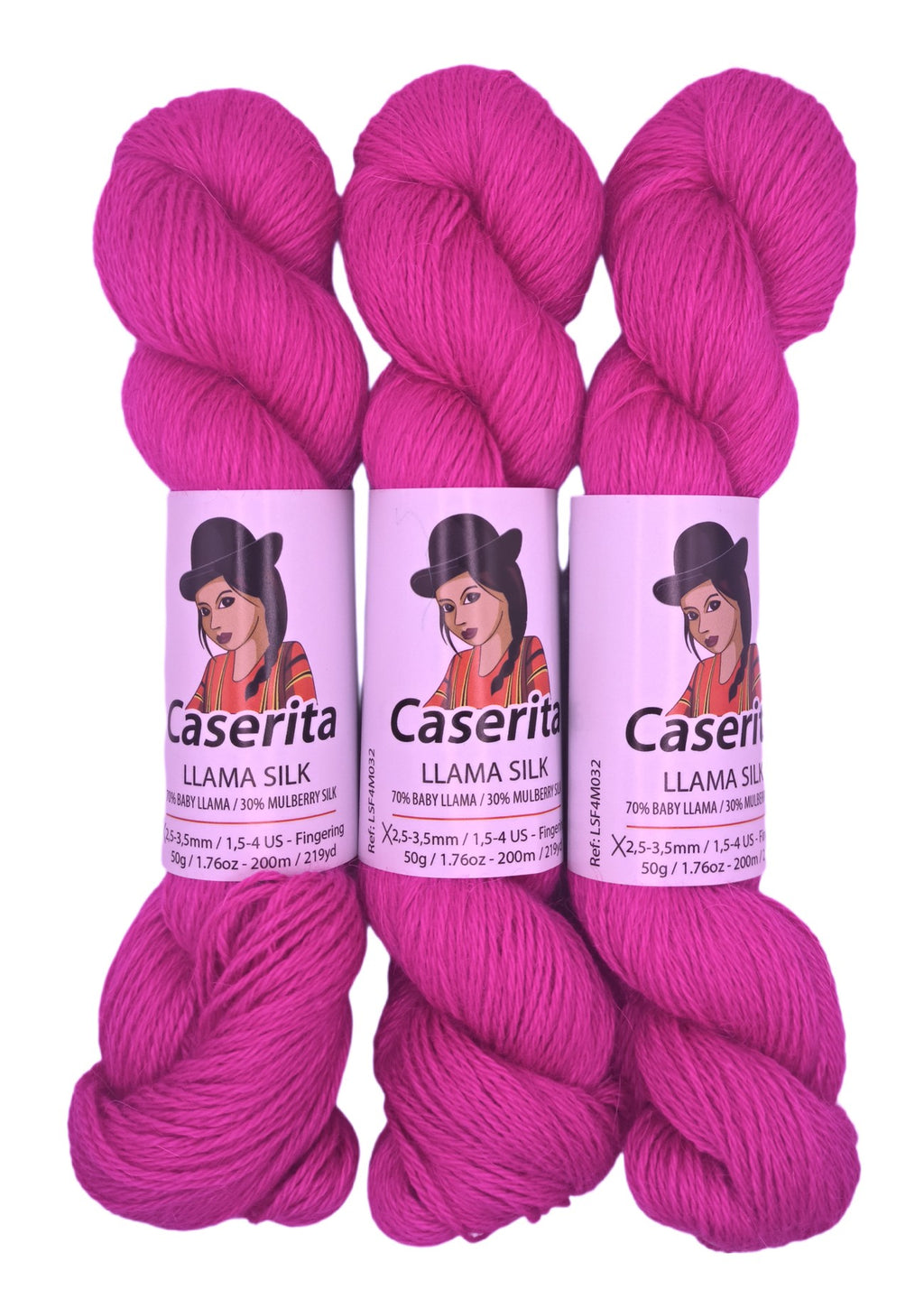 Fucsia - Baby llama y Seda - 50 gr./200 m.