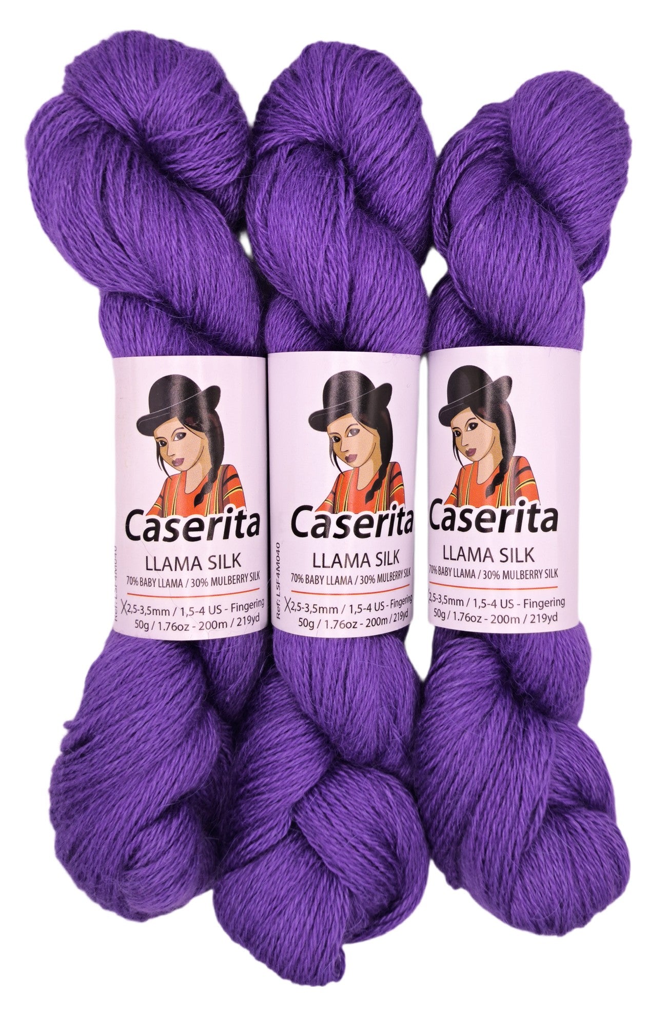 Morado Lavanda - Baby llama y Seda - 50 gr./200 m.