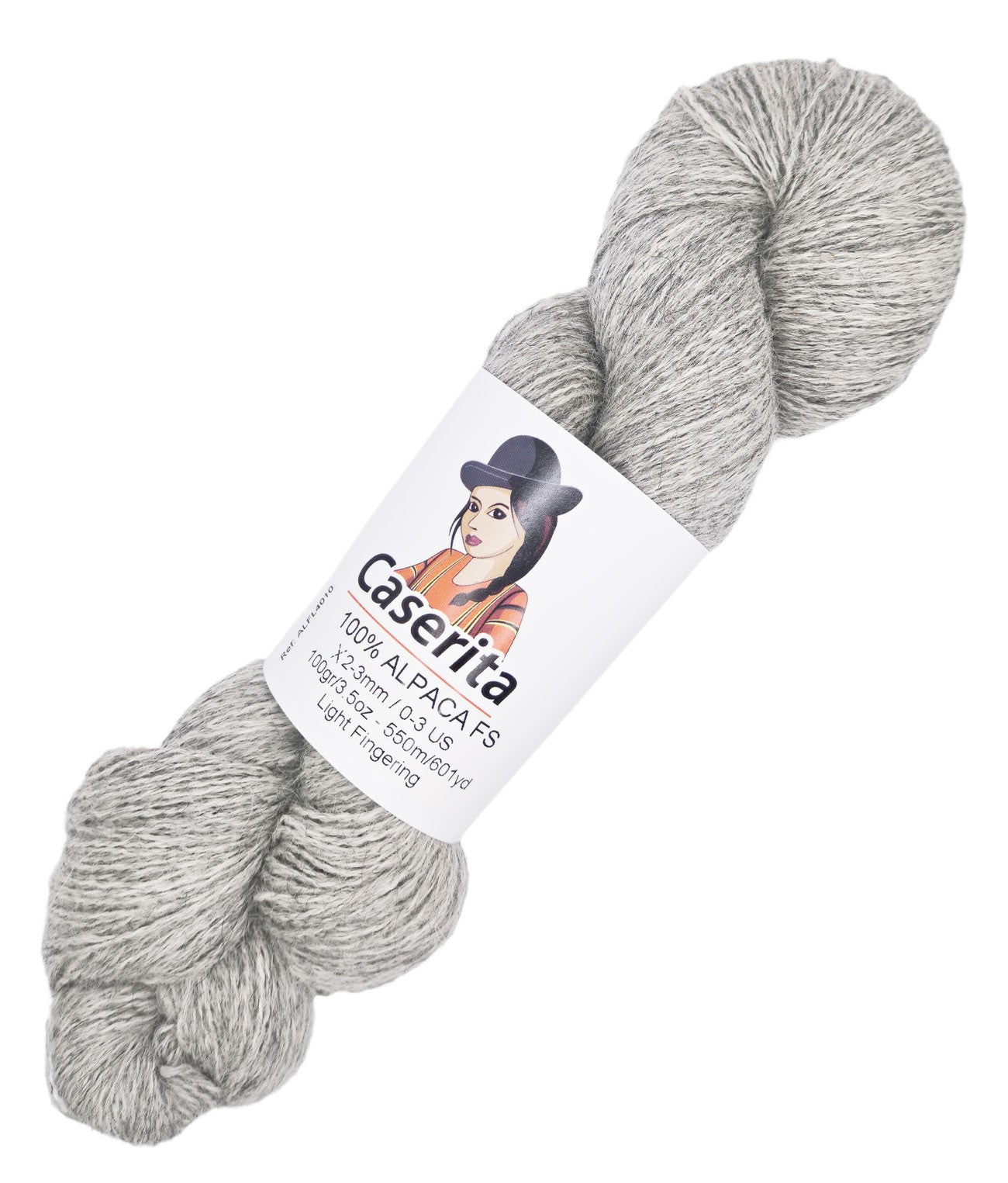 Gris claro - 100% Alpaca FS - 100 gr. / 550m