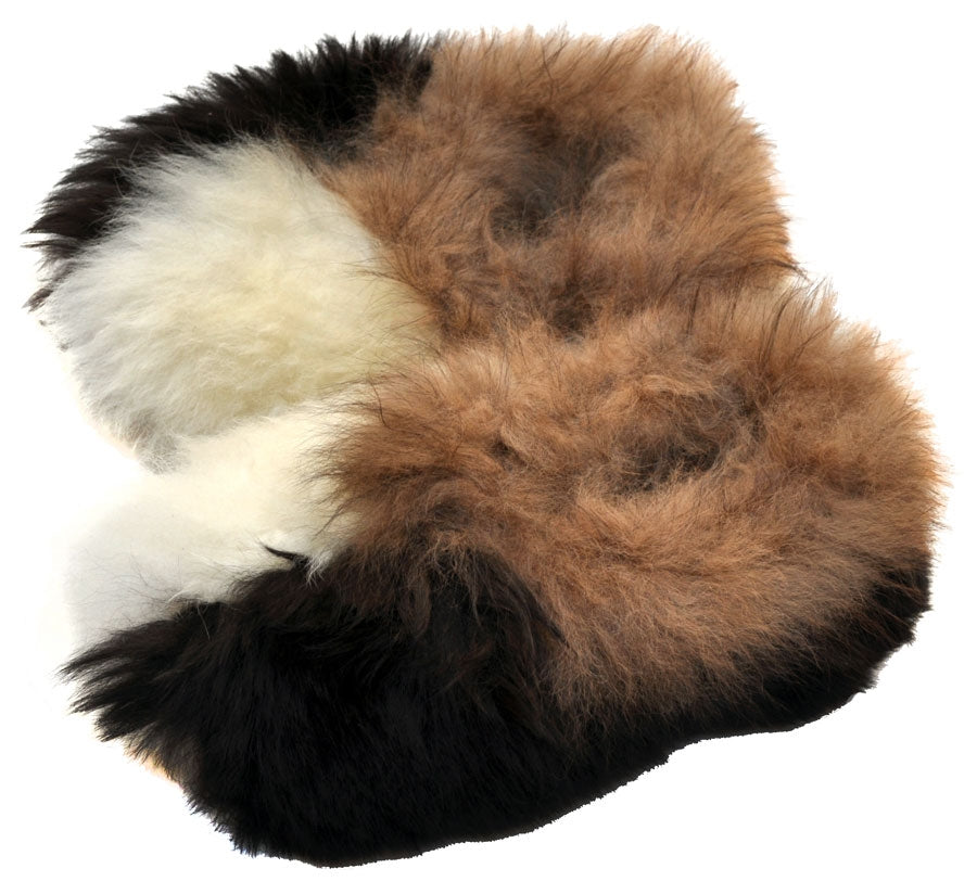 Pantuflas de felpa para niños - Piel de Alpaca
