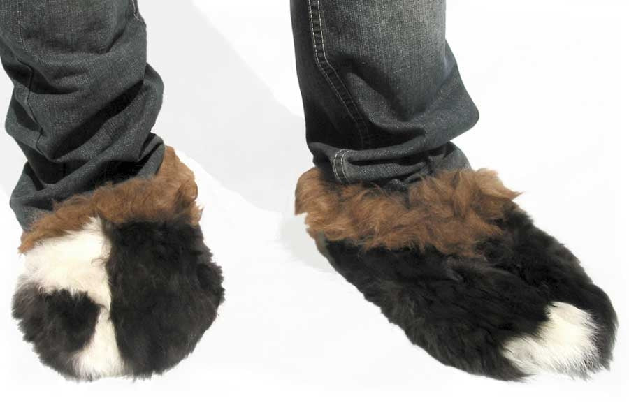 Pantuflas de Felpa para Adultos - 100% Alpaca
